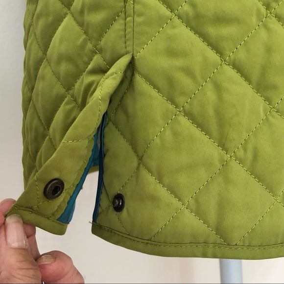 J. Jill Green Quilted Vest - Picture 9 of 12